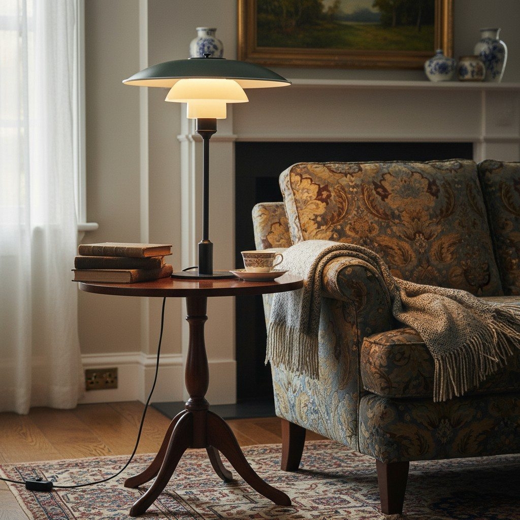 Layora Multilayer Glass Table Lamp - Modern Lighting Fixture Metal Style for Living Room T1178