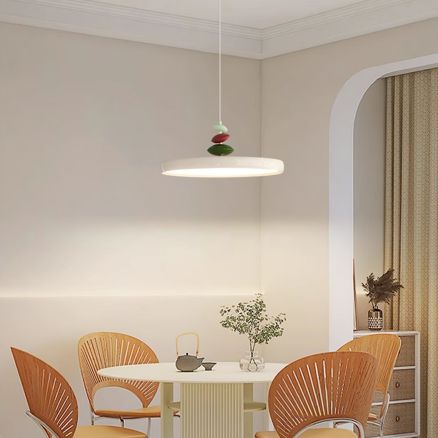 Nordic UFO Colorful LED Pendant Light M483