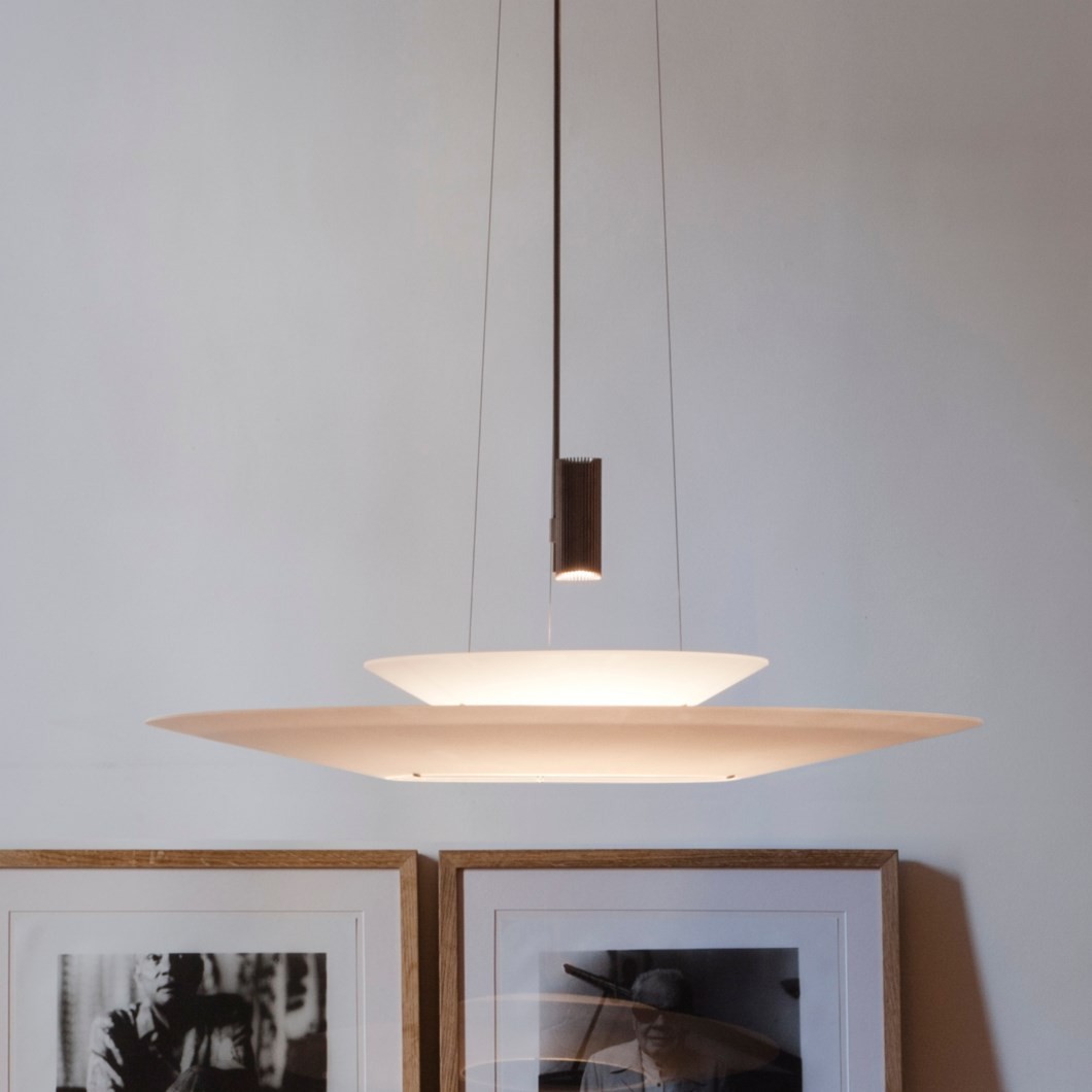 Plumeo Chandelier - Modern Layered LED Pendant for Living Room