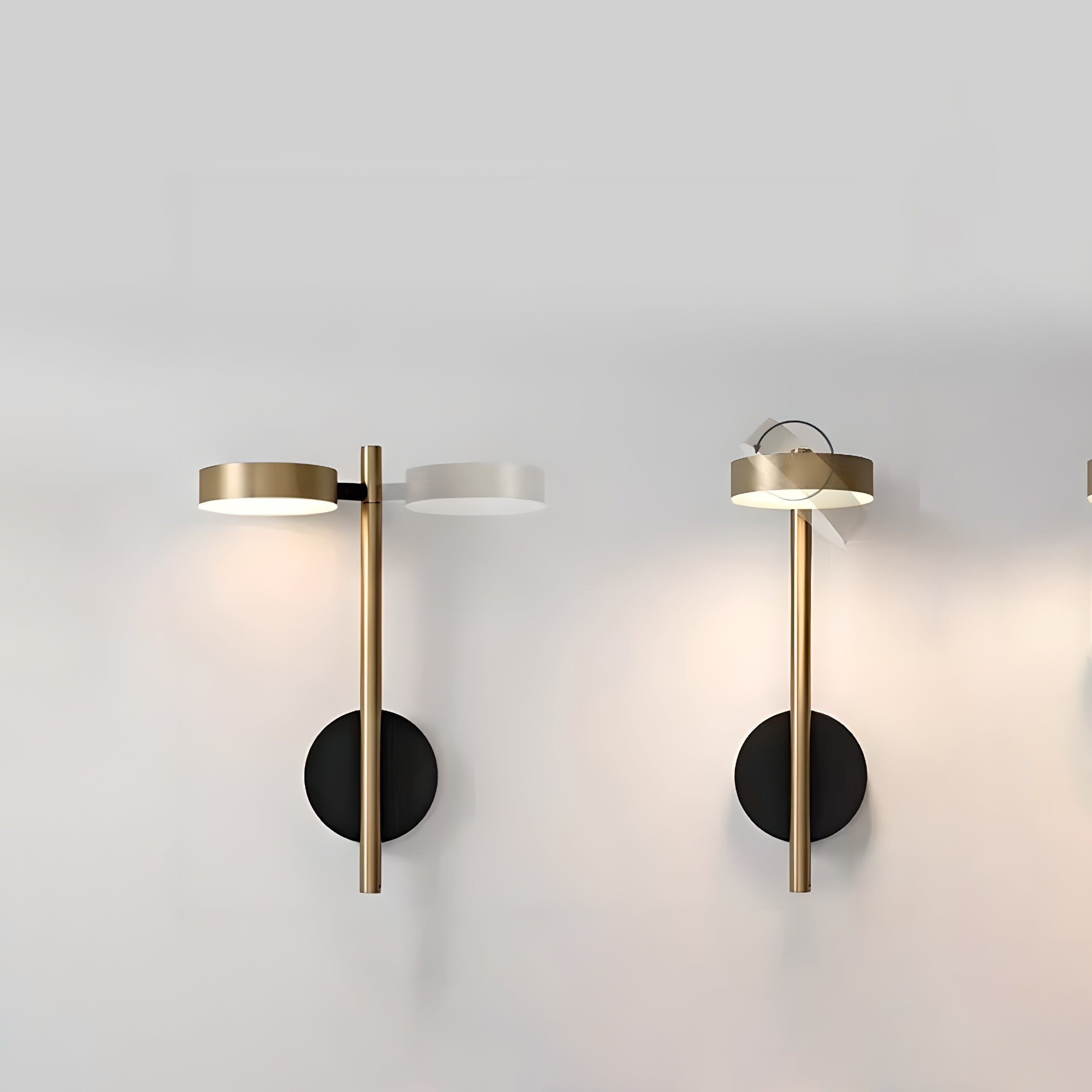 Italian Simple Round Metal Wall Lamp M557
