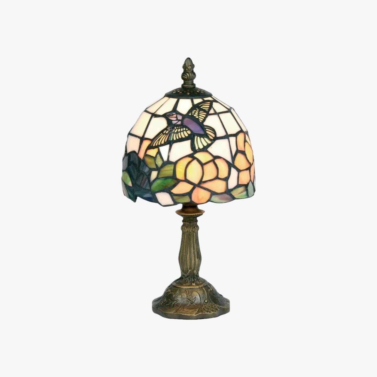TF Harken Decorative Jewel Table Lamp - Stunning Glass Design Perfect for Bedroom or Living Room T946