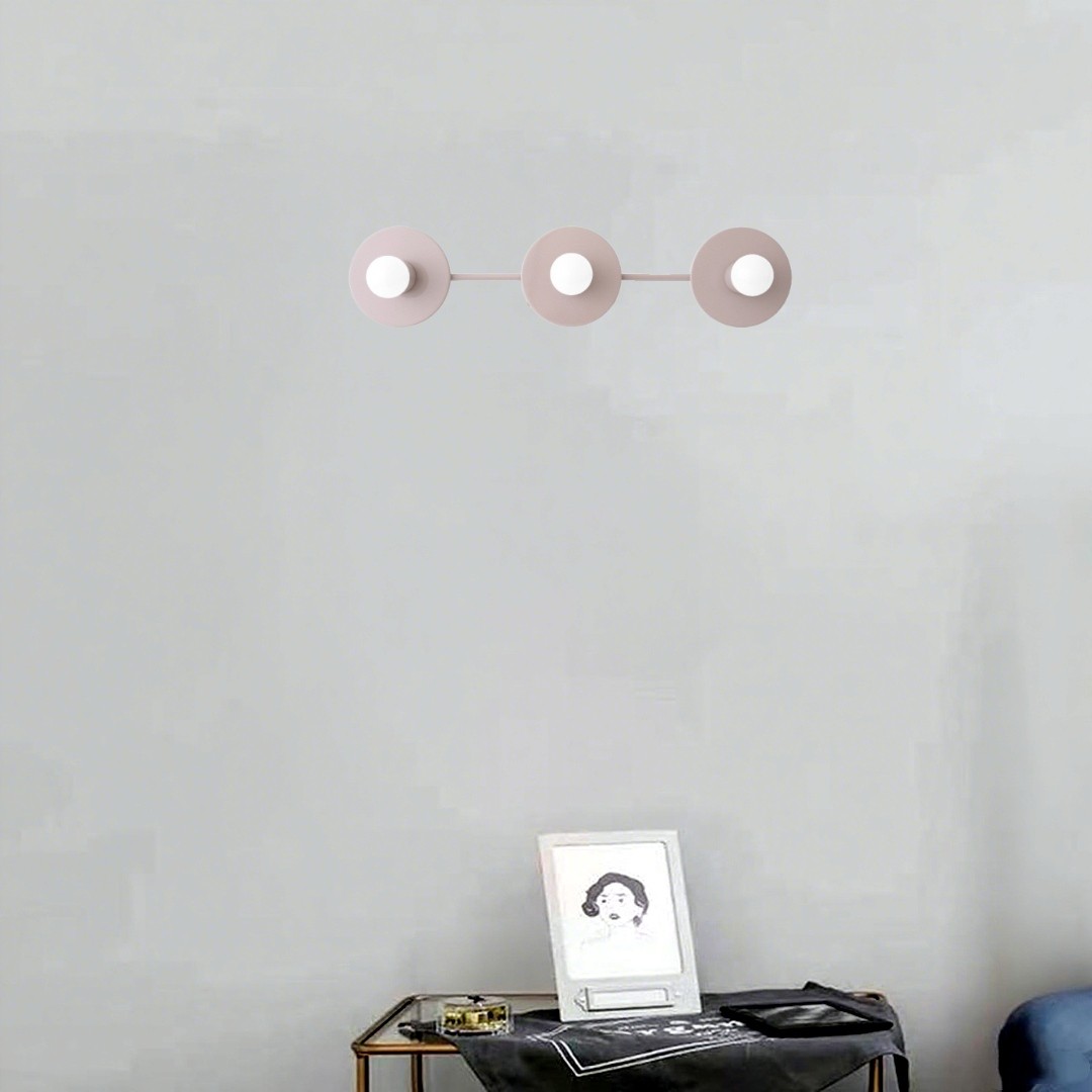 Model No. 5708 Modern Spherical Vanity Bathroom Lighting - 3 Light Vanity Light Fixture T253