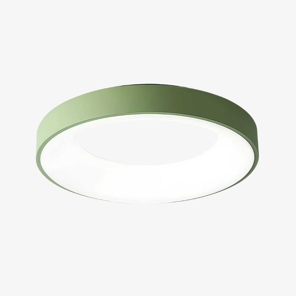 Lumiflexa Ultra Thin Round LED Ceiling Light – Minimal Hallway Design T523