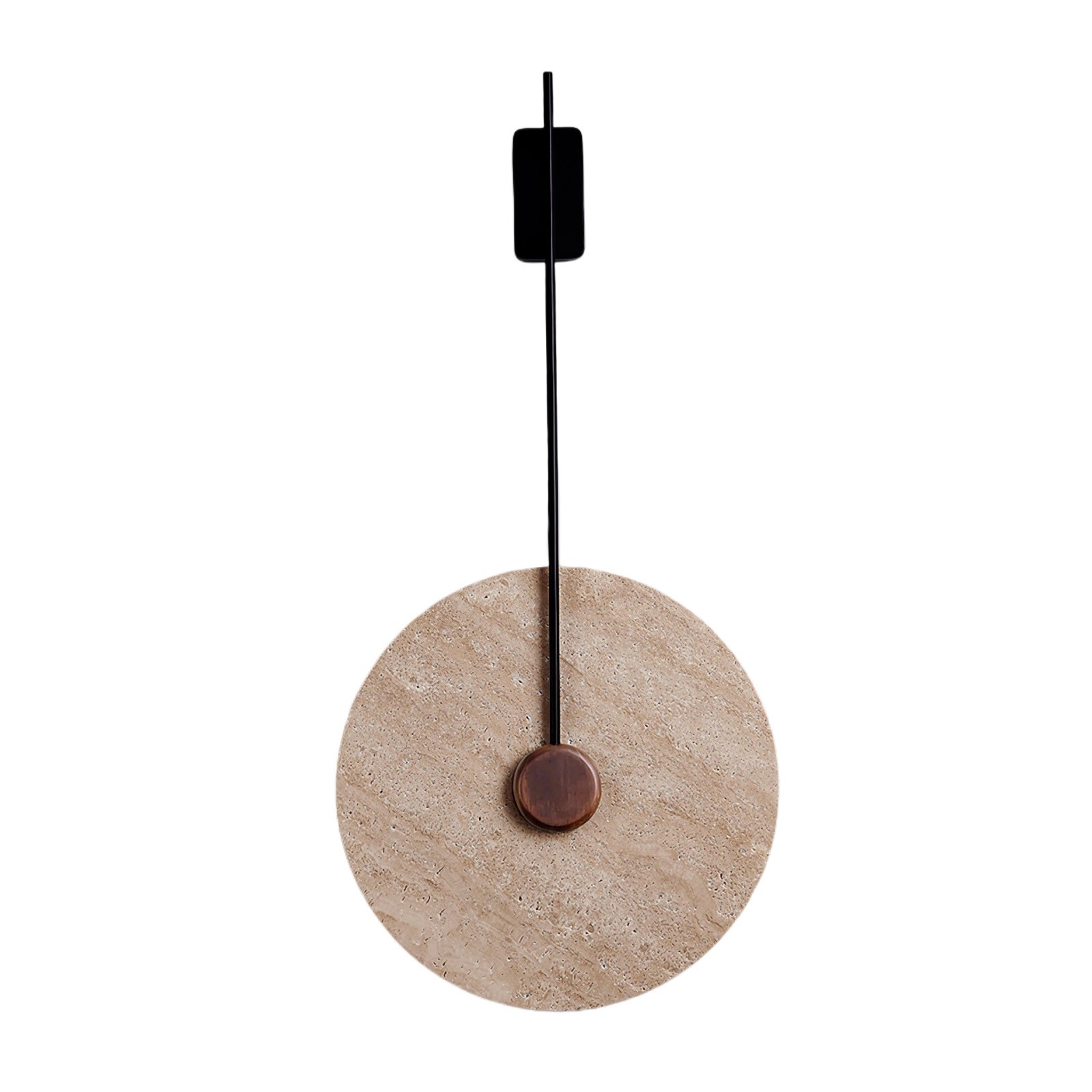 Minimalist Guitar Vertical Design Travertine Wall Sconce S311