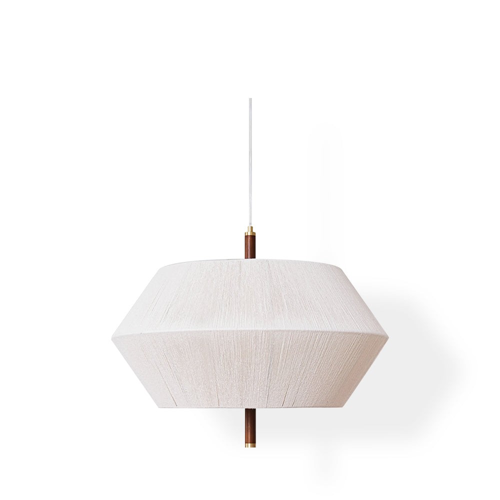 Japanese Wabi-Sabi Style Woven Fabric Pendant Lamp M10