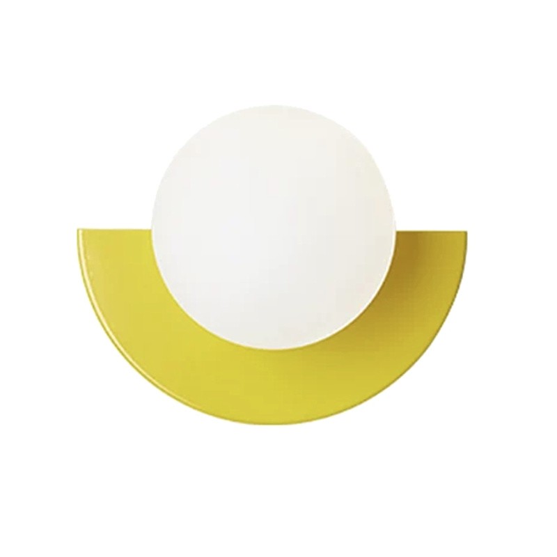 Colourful Ambient Wall Sconce - Decorative Indoor Light Fixture S149