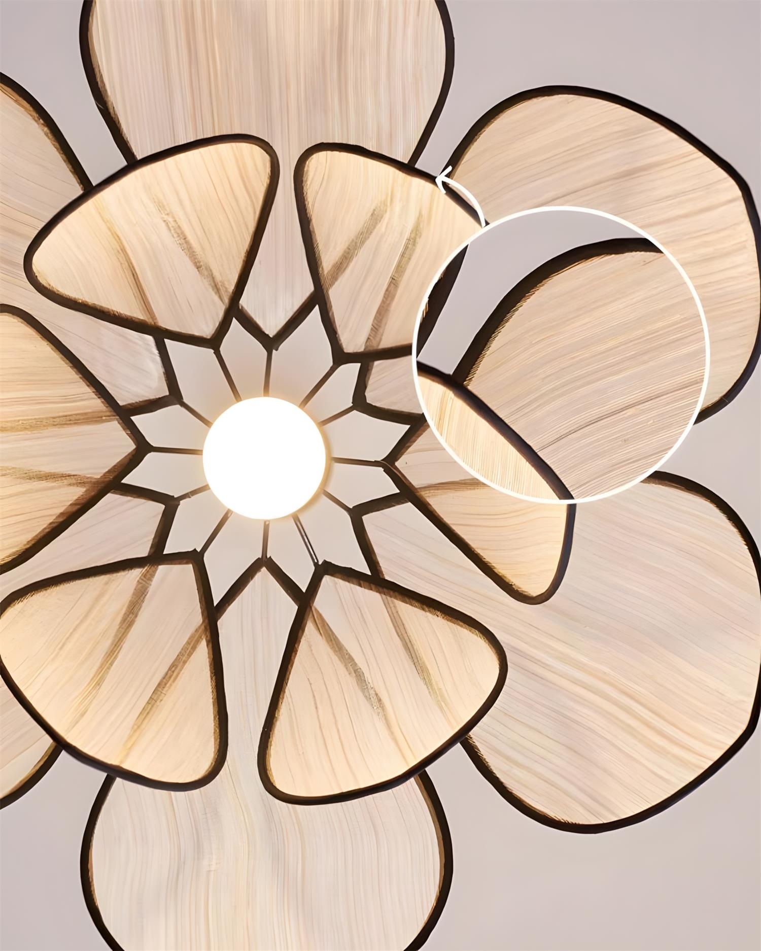 Petaline Veil Pendant Lamp T1555