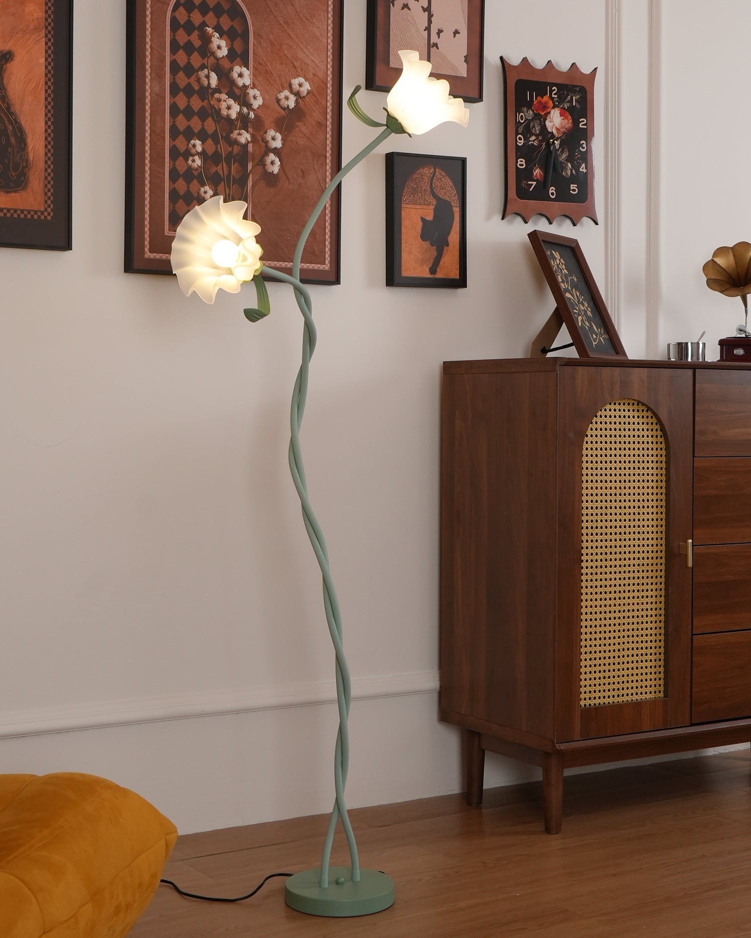 Creative Multi-Head Winding Flower Shape Floor Lamp M75