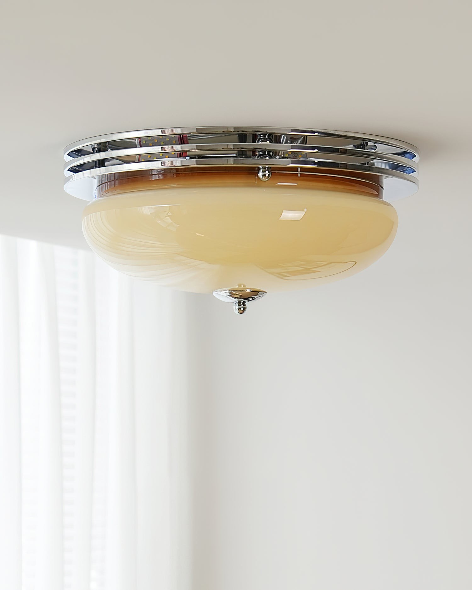 Bauhaus Egg Tart Ceiling Light P034