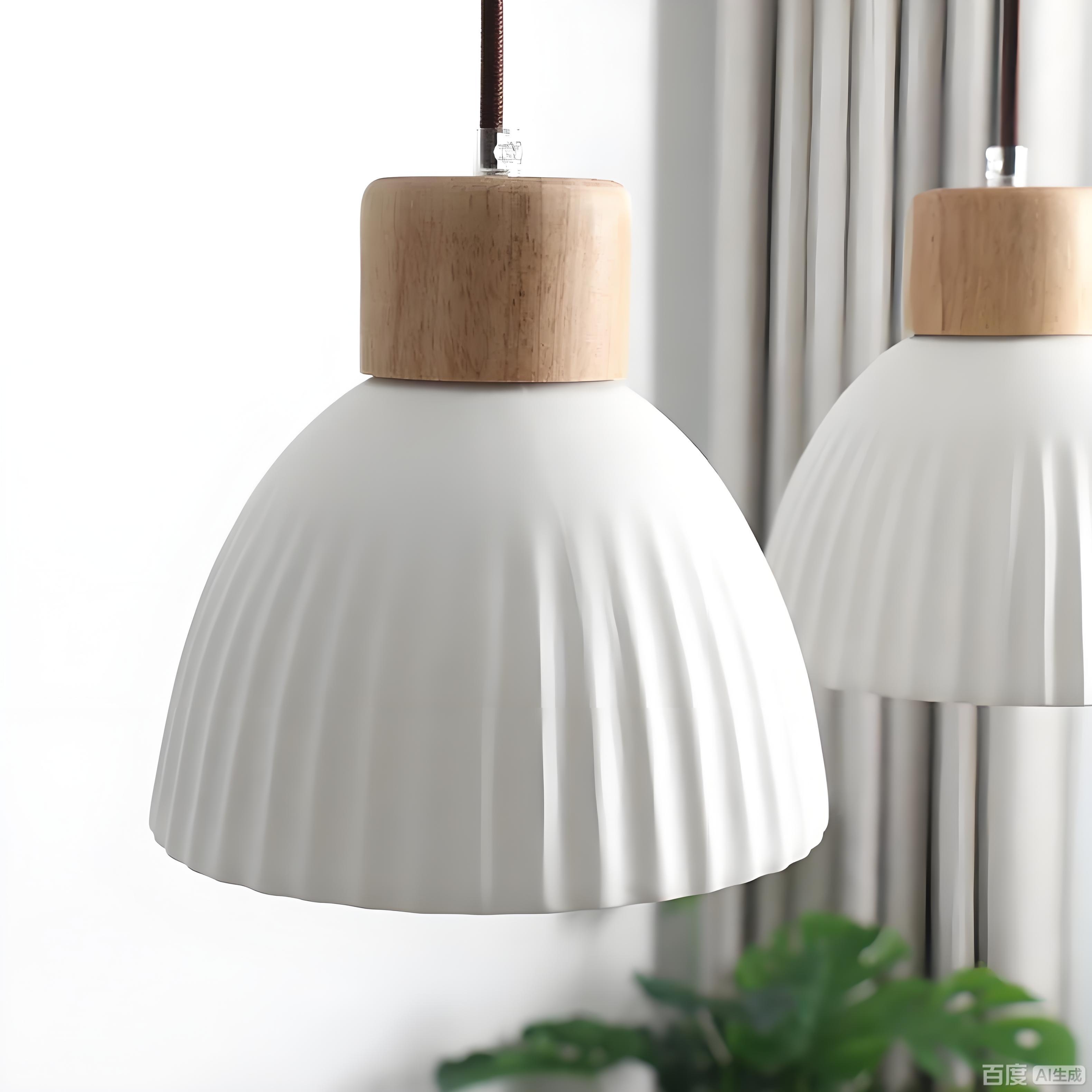Cerawooda Modern Pendant Light - Clean Circle Silhouette for Living Area T1099