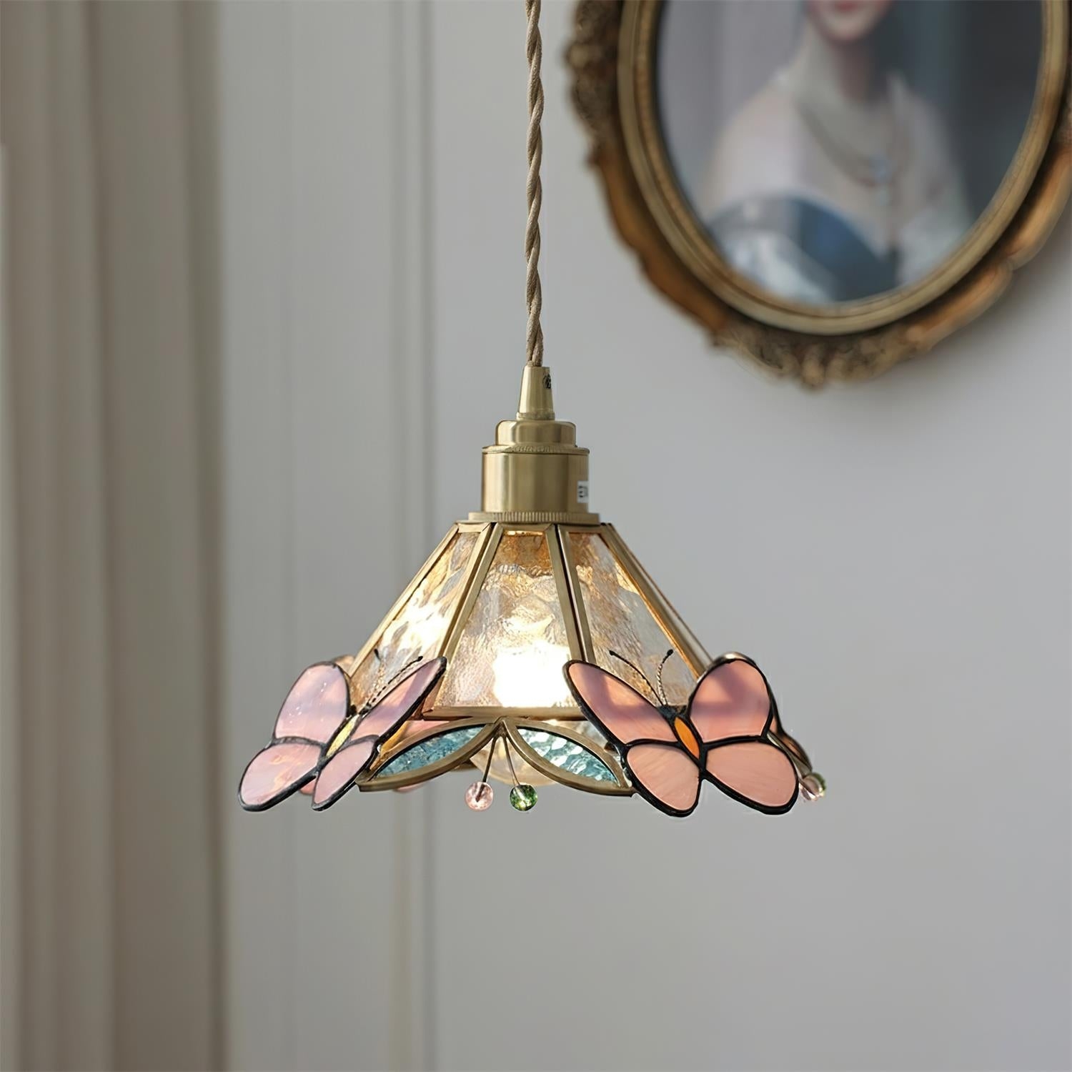 Butterfly Jewel Pendant Lamp T1468