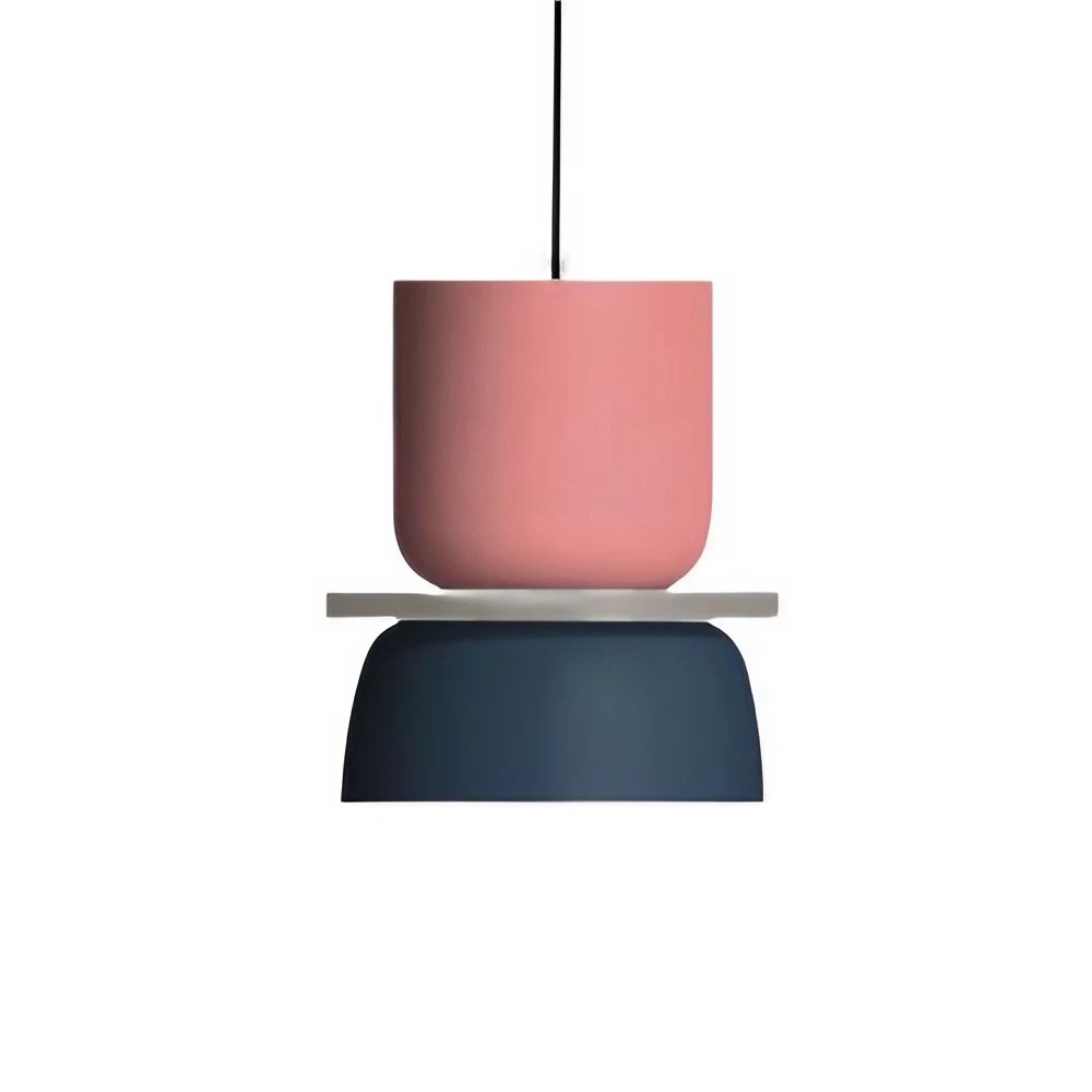 MACRI Color Block Nordic Pendant Light for Living Room