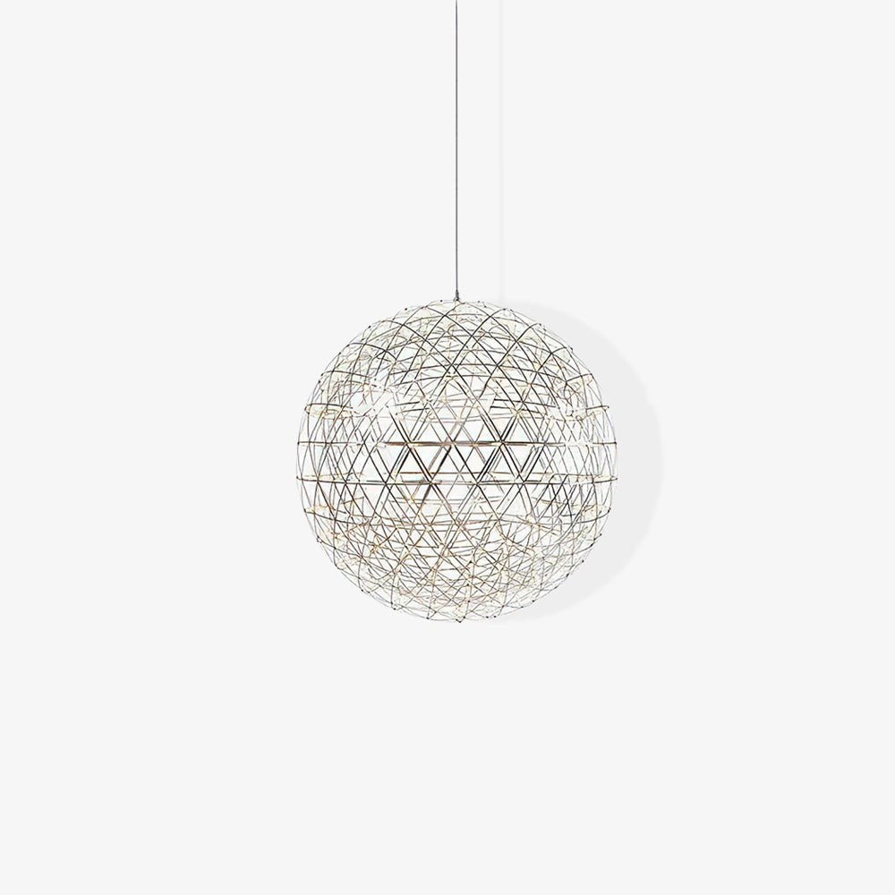 Silver Spark Ball Pendant Light T204