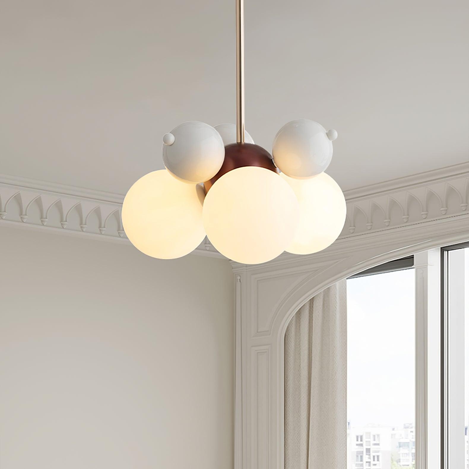 Modern Bubble Shaped Lampshade Pendant Lamp M249