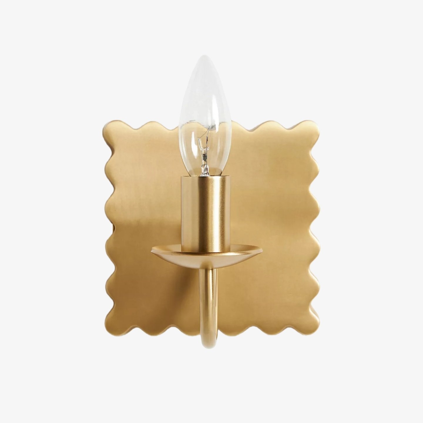 Modo Decorative Wall Light - Modern Wavy Metal Wall Sconce for Bedrooms and Hallways T709