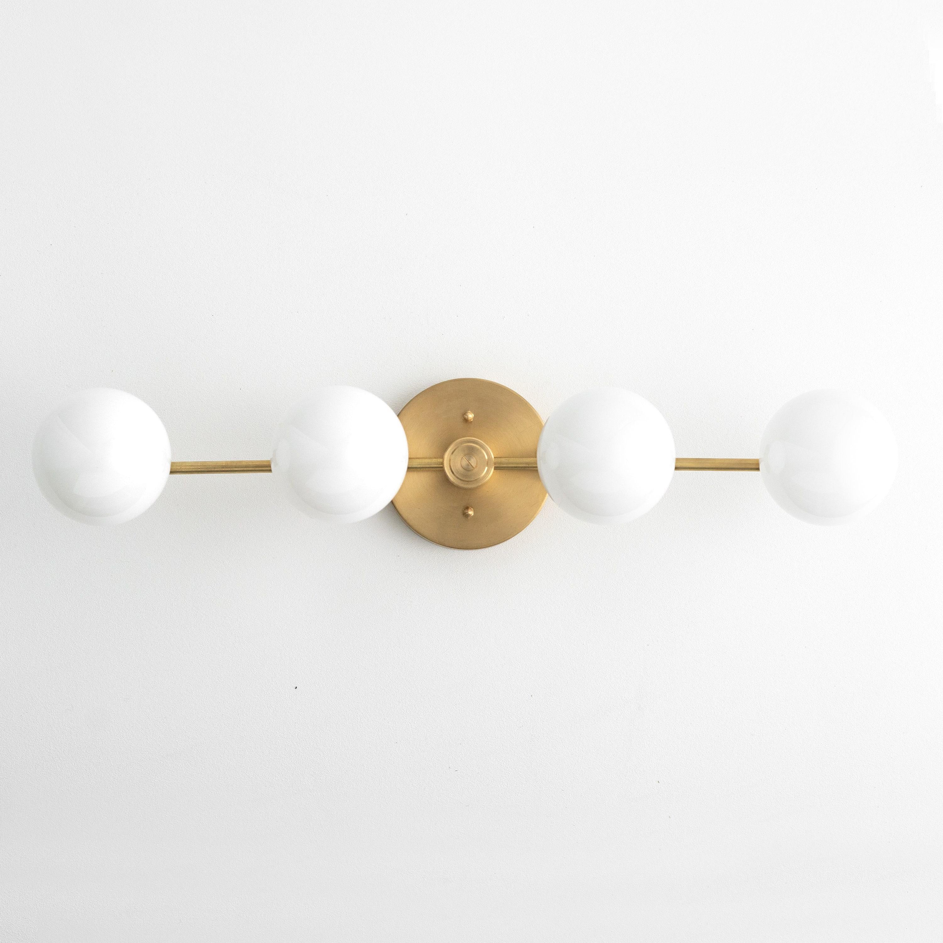 Glorica Glass Long Vanity Light - Modern Minimalist Wall Sconce Design T323
