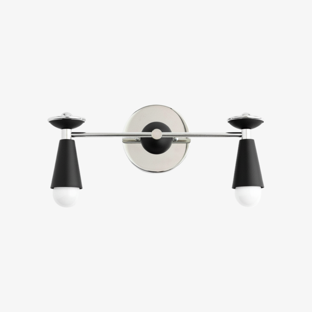 Pyralis Cone Modern Art Deco Lighting - Vintage Style Vanity Sconce Light T302