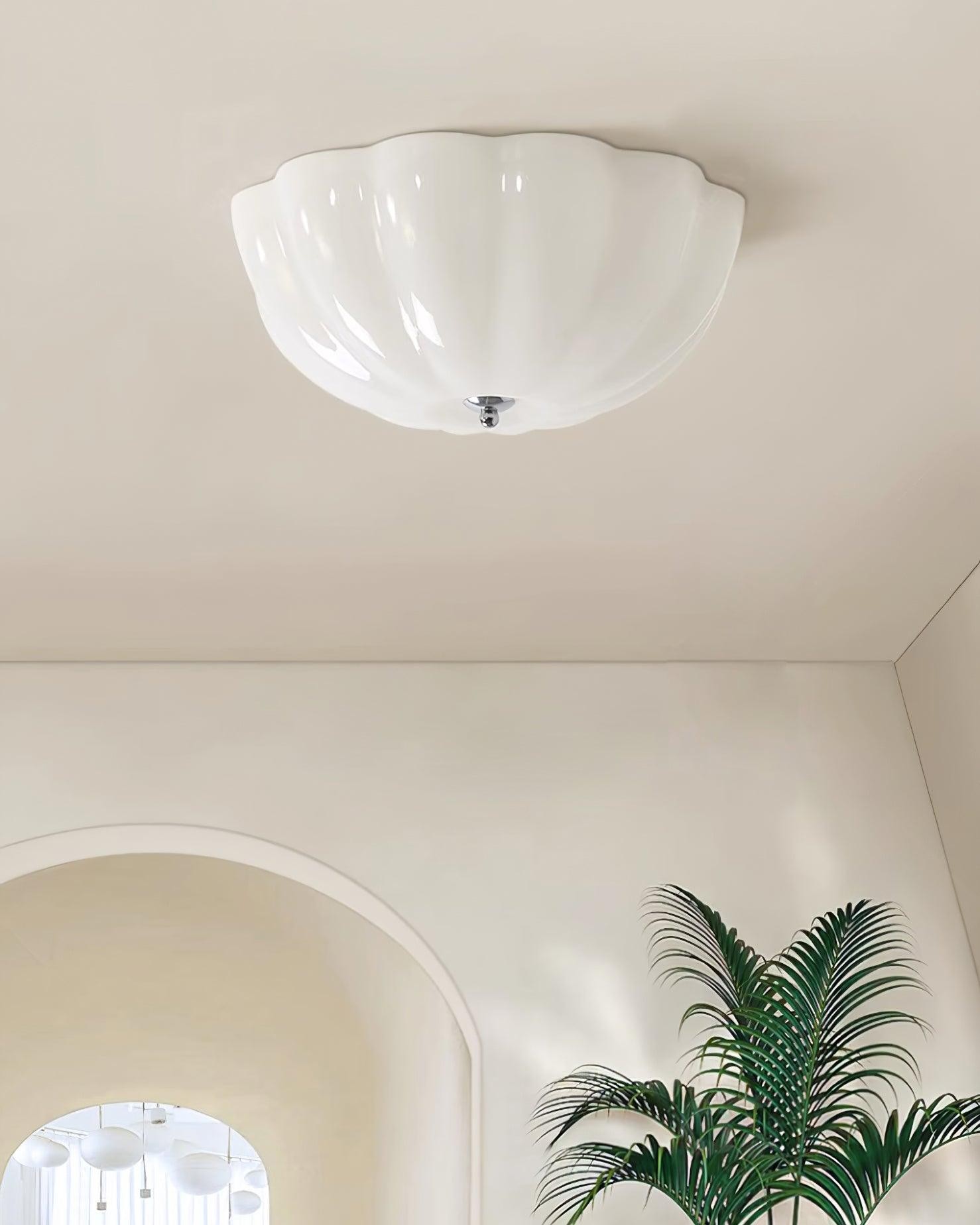 Jelly Shaped Glass Ceiling Lamp M358