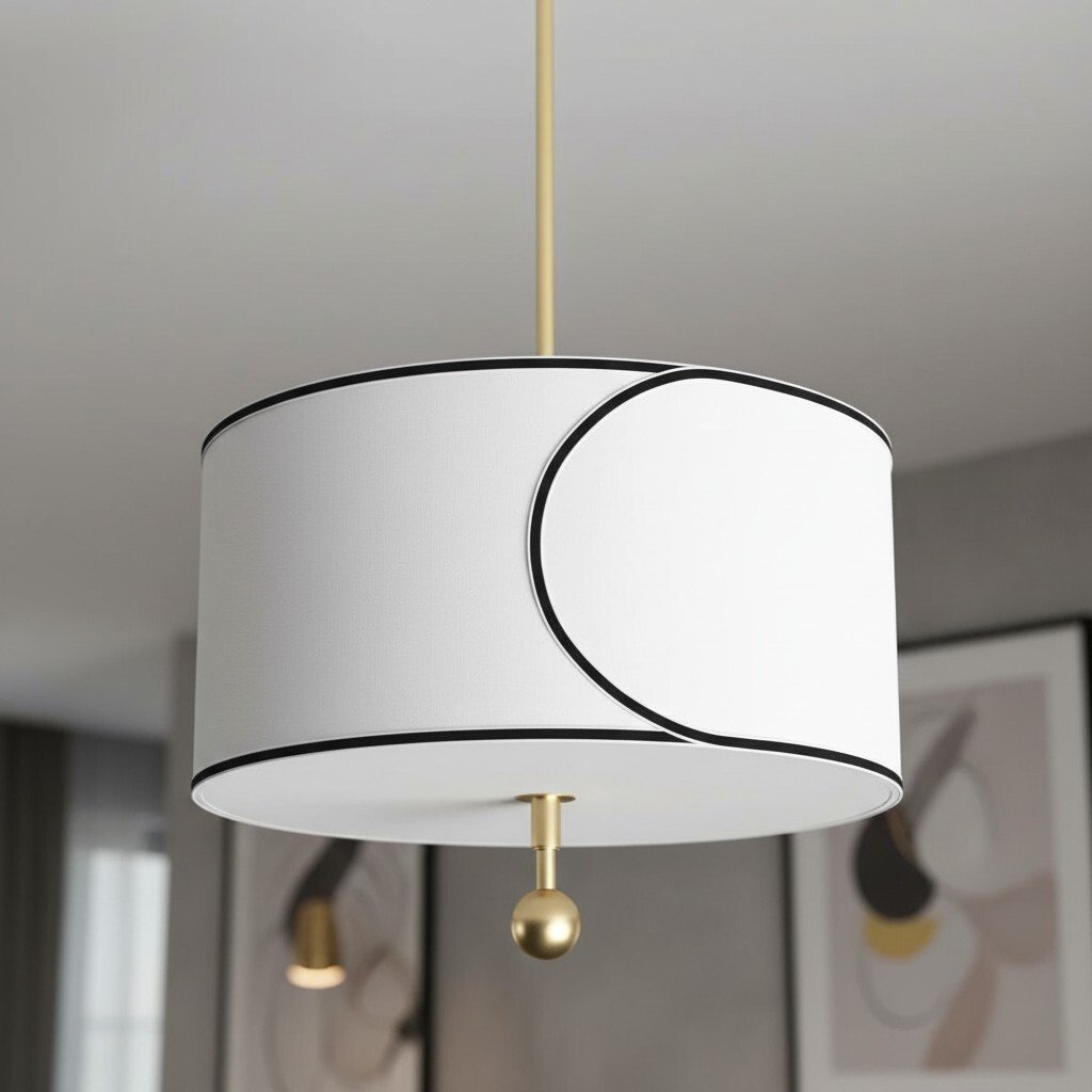 Roven 3-Light Pendant - Layered Fabric for Dining Room Lighting T659