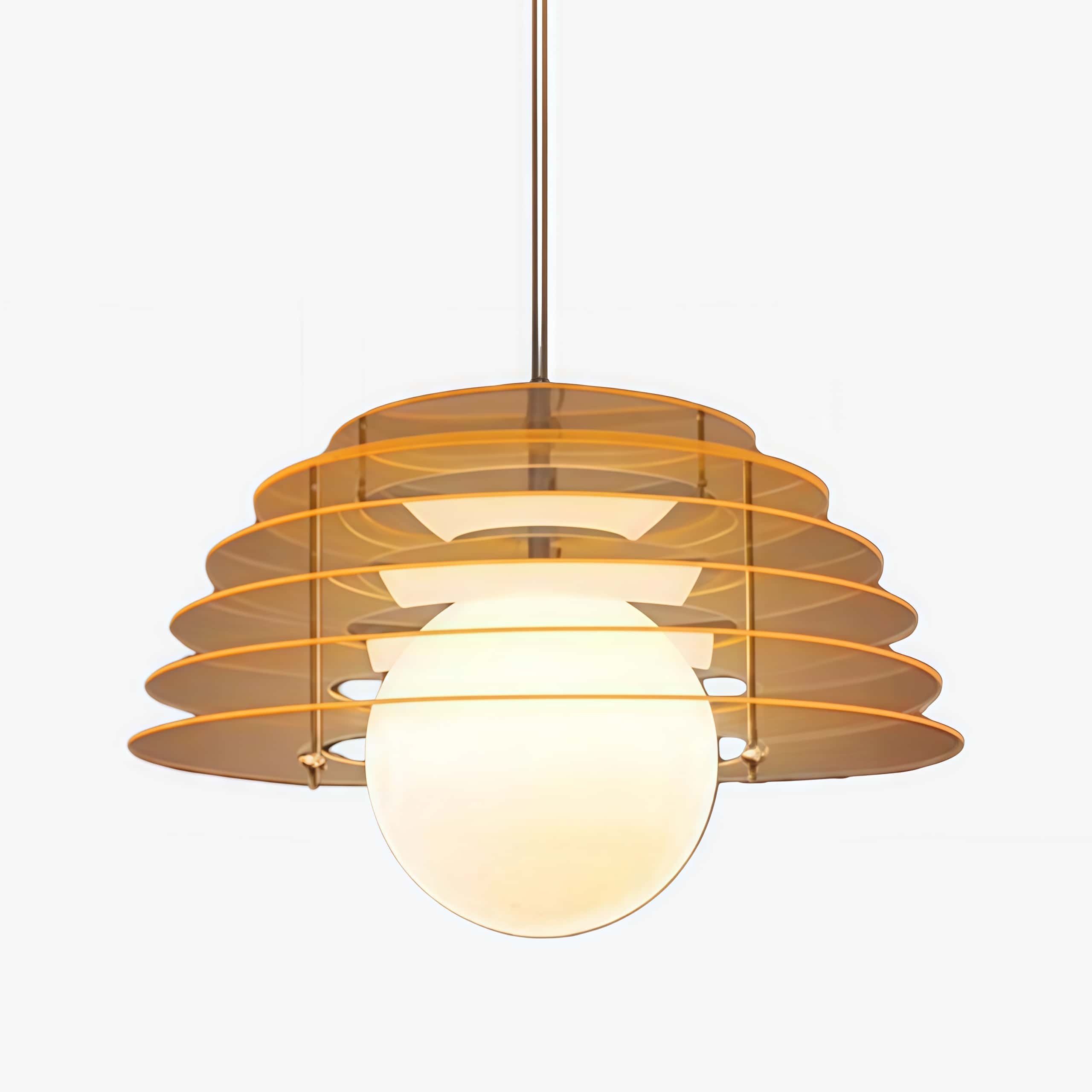 Bauhaus Memphis Acrylic Sunrise Pendant Lamp G78
