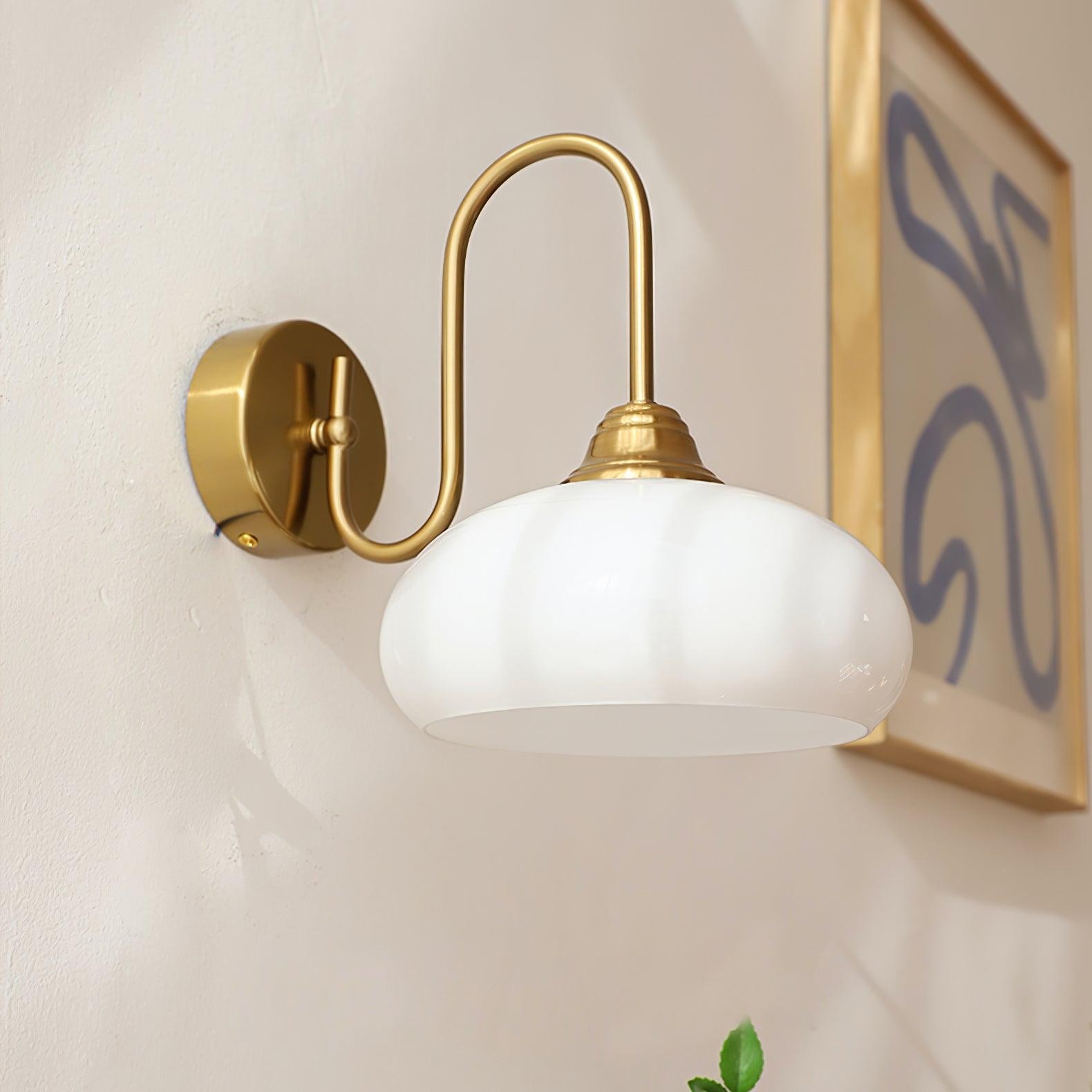 Modern Glass Geometry Wall Light for Living Room M128