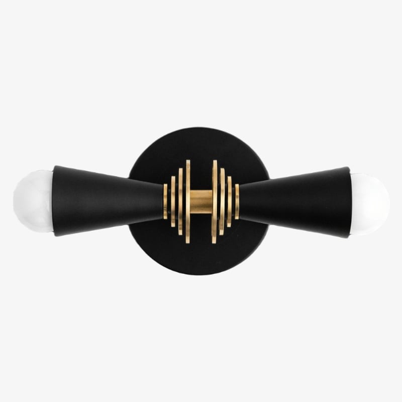 Pyralis Cone Art Deco Wall Light - Multi-Directional Sconce for Vanity or Wall T345