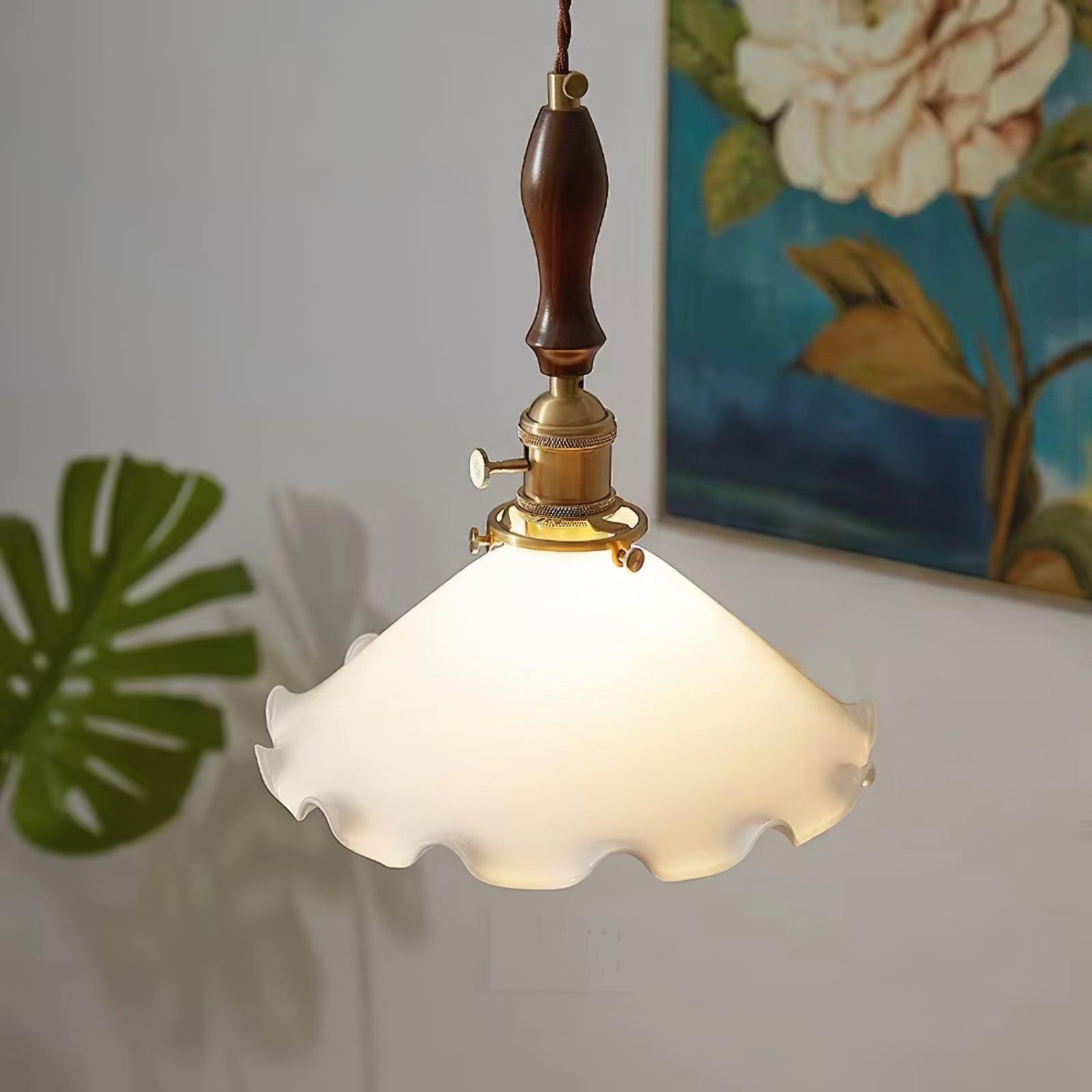 Milky Flower Pendant Light M254