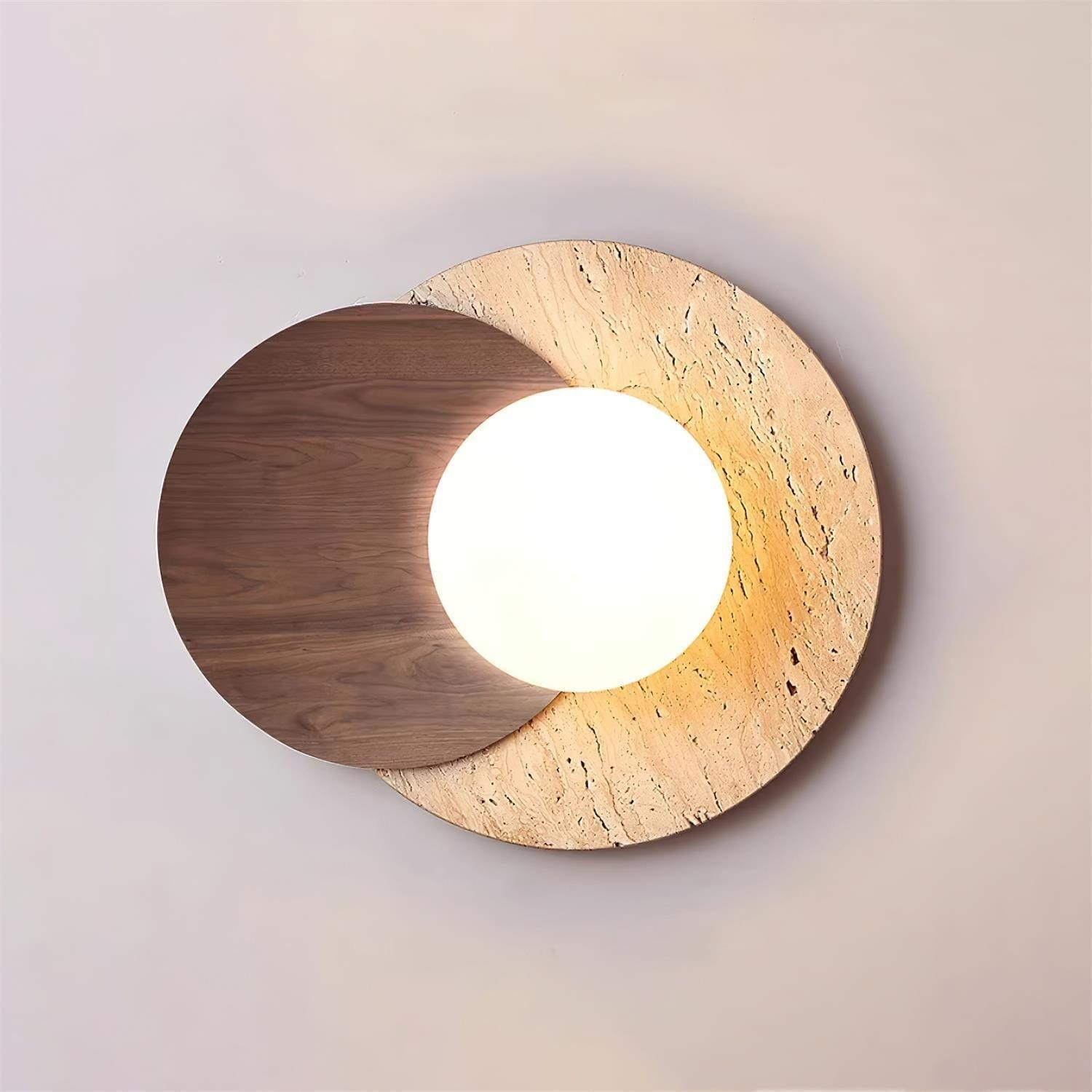 Wabi-sabi Eclipse Plug-In Wall Lamp M439