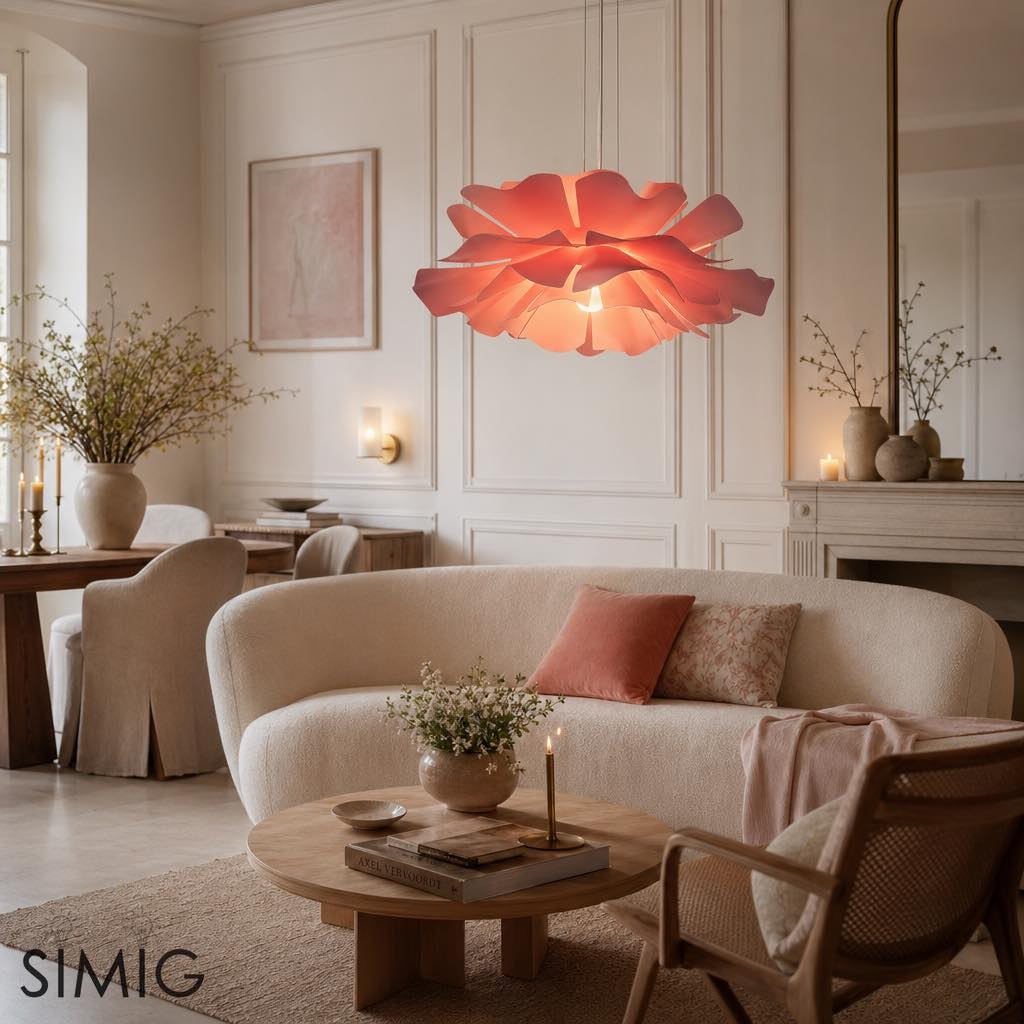 Flower Petal Pendant Light Modern Design - Dining Room Lighting S131