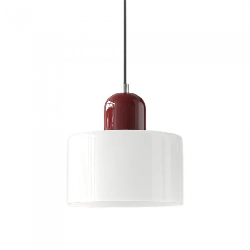 Nordic Morandi Cylinder Glass Pendant Light S66