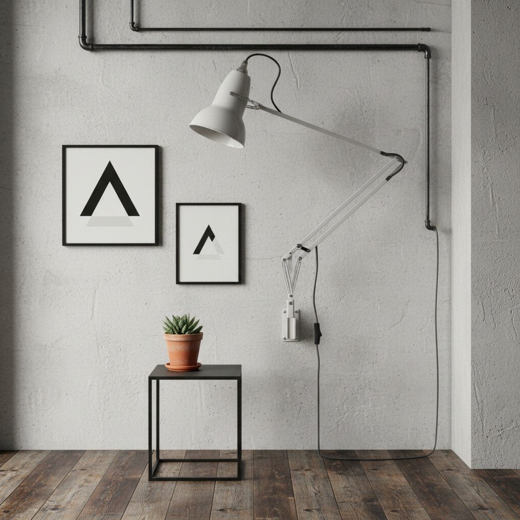 Modryx Modern Adjustable Wall Lamp - Focused Task Light for Office T576