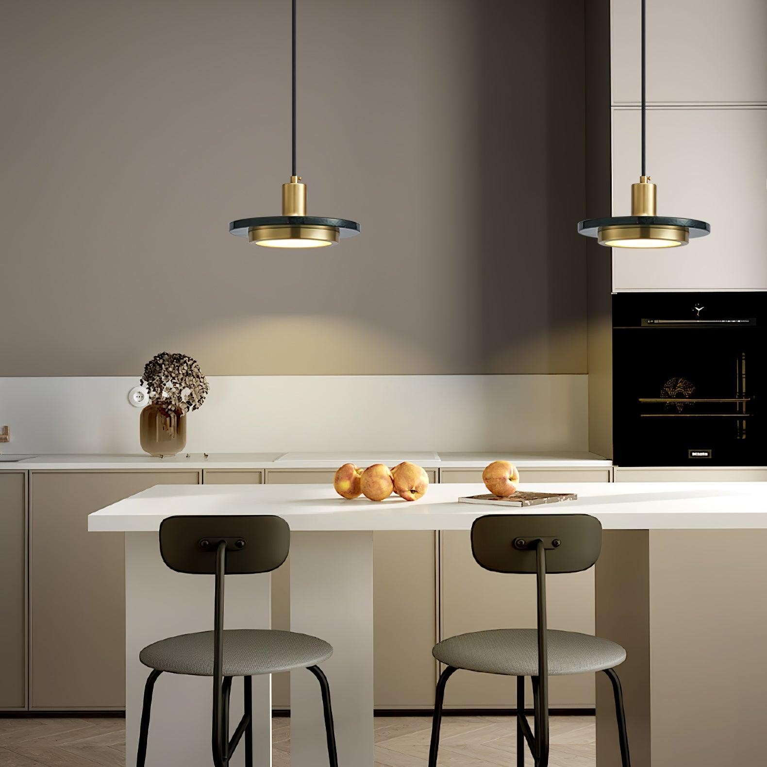 Double Circle Pendant Light M559