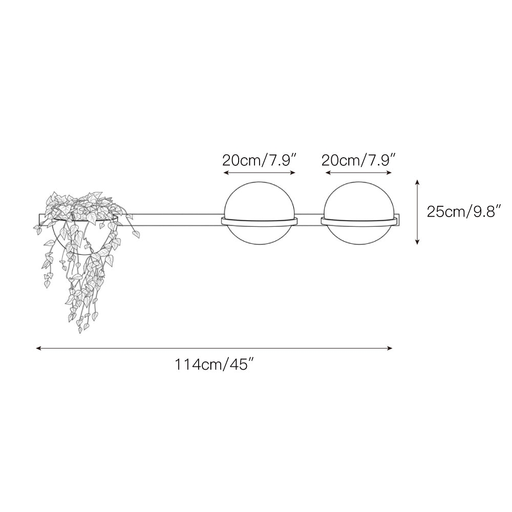 Palma Wall Lamp T1733