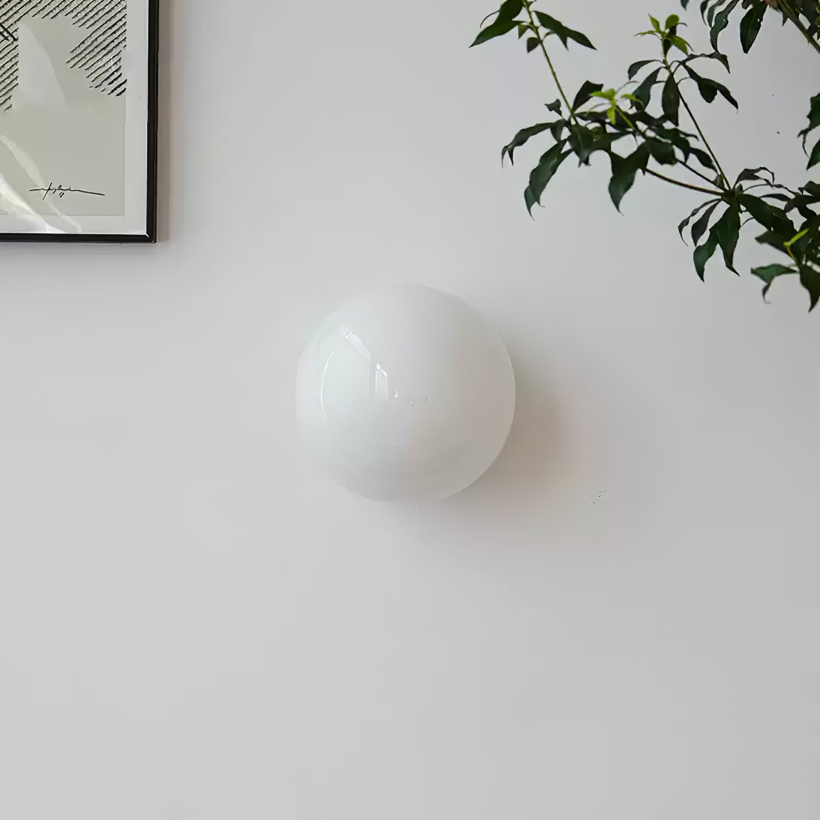 Minimalist Bauhaus Orb Style Wall Lamp M550
