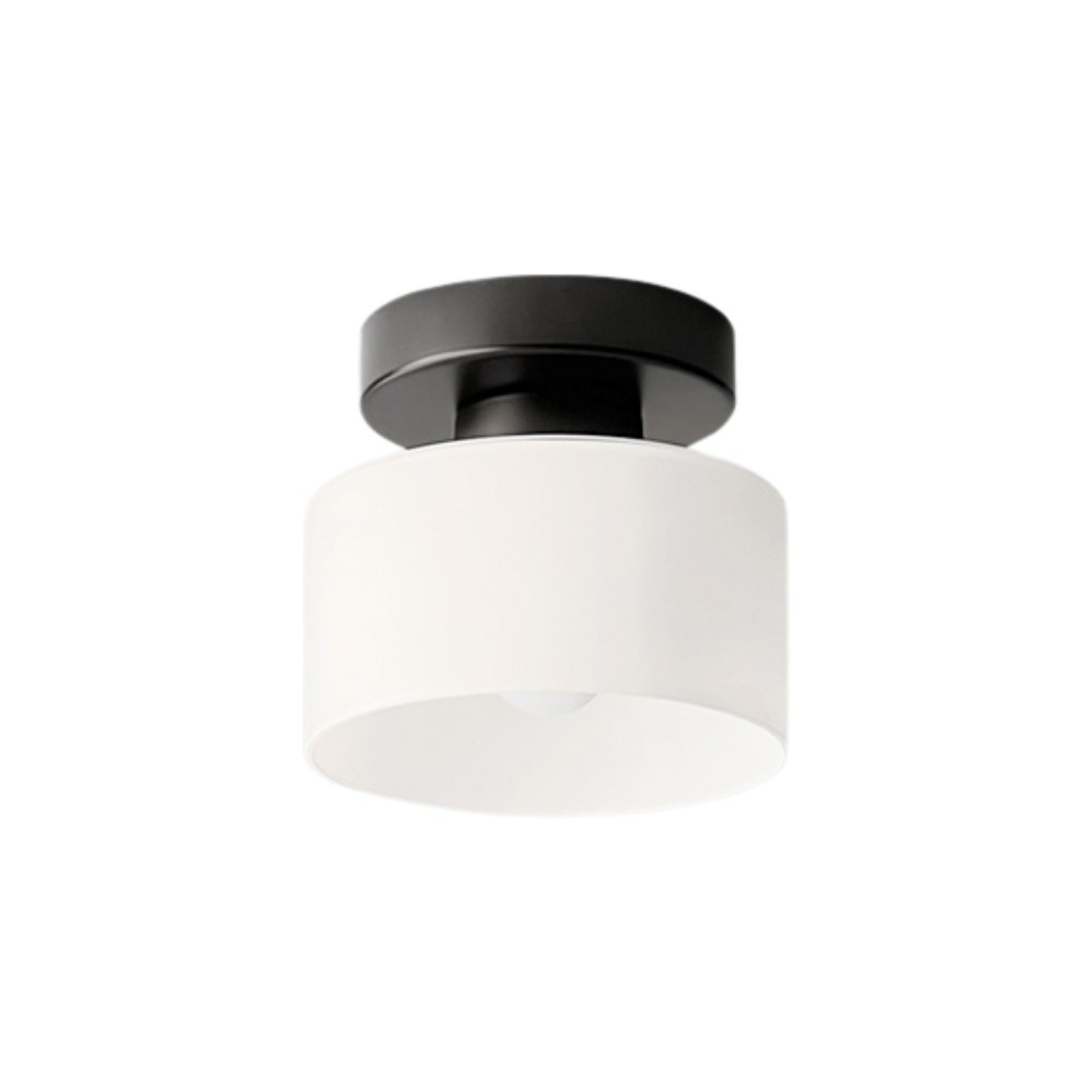 Morandi Cylinder Glass Ceiling Light – Colorful Touch For Hallway Spaces S216