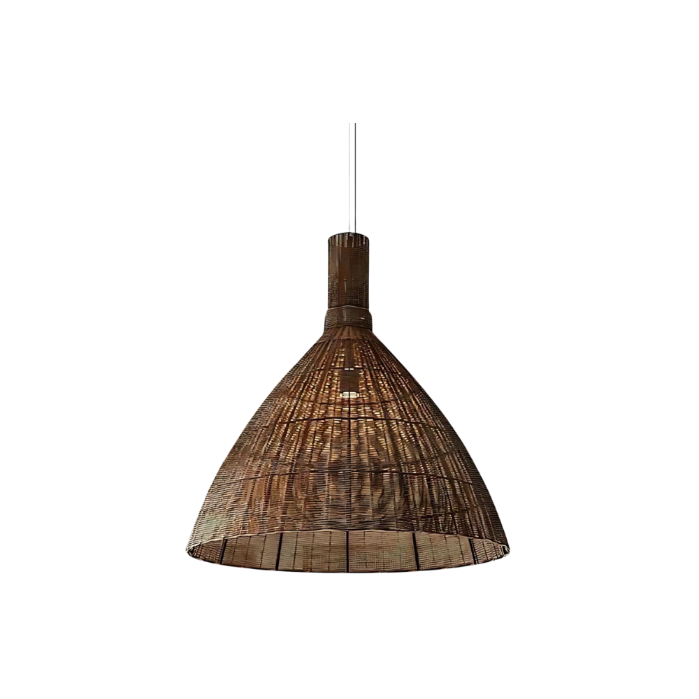 The Rattan Essence of the Islands Pendant Light T2050