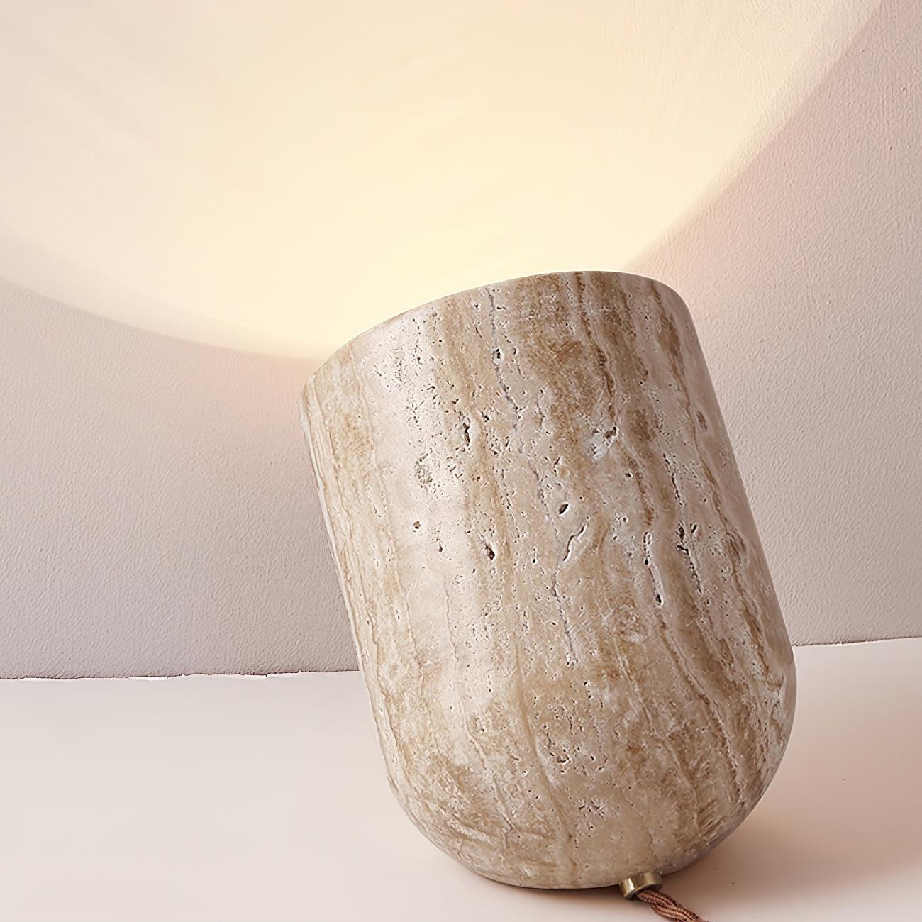 Amidori Travertine Table Lamp T2117