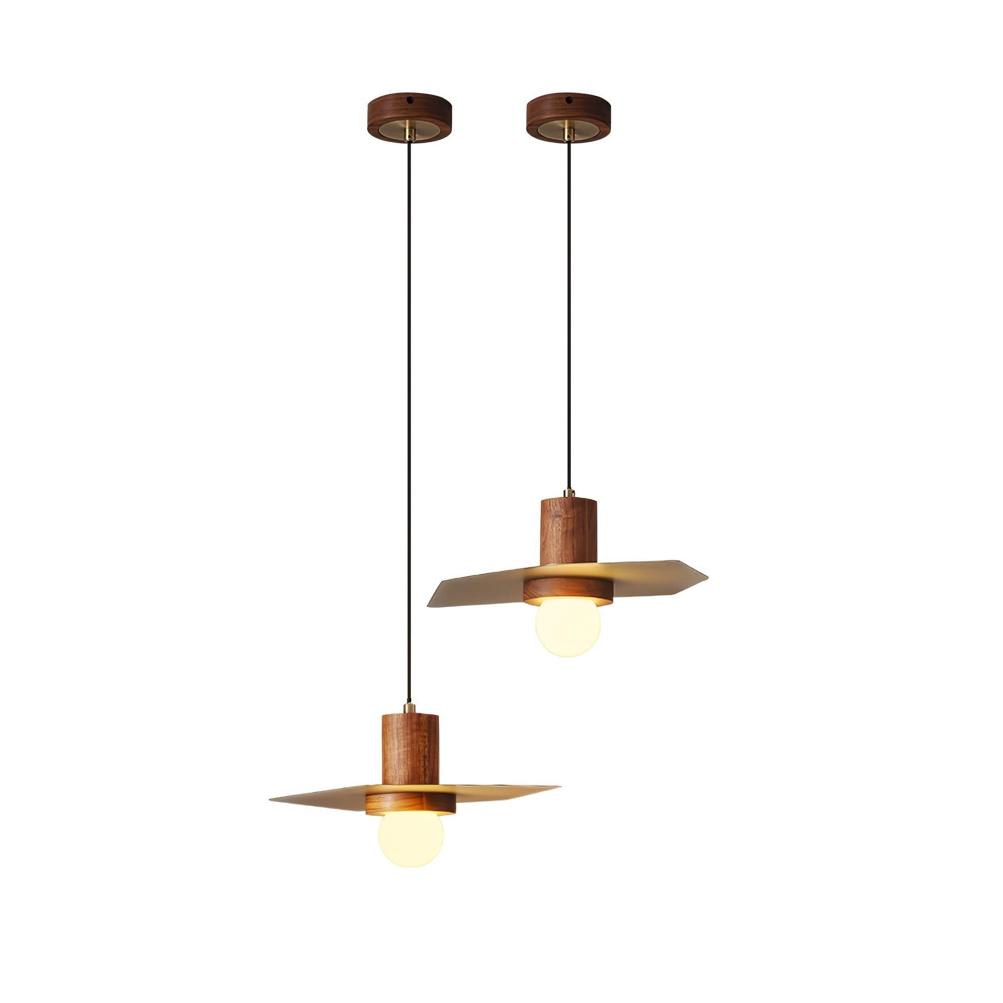 Walnut Copper Jupiter Pendant Lamp G20