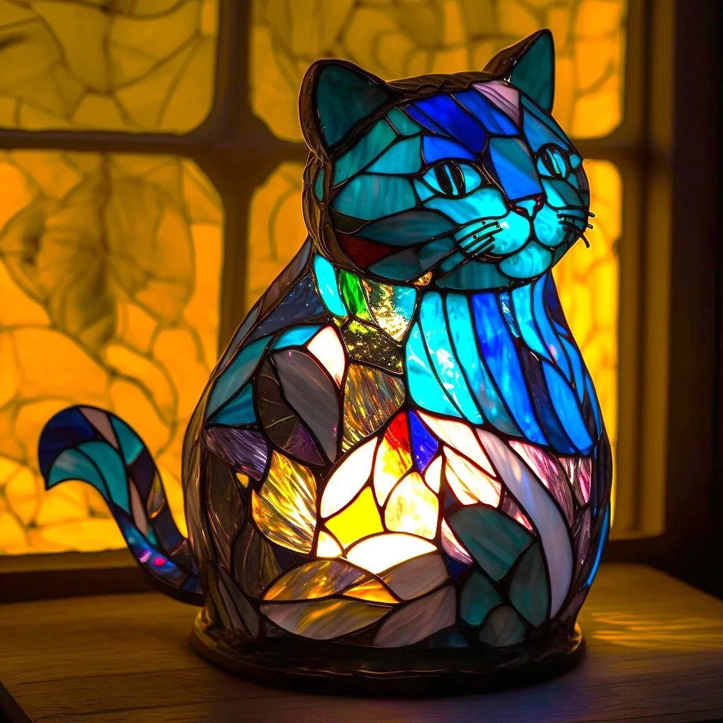 Magical Animal Statue Resin Table Lamp M537