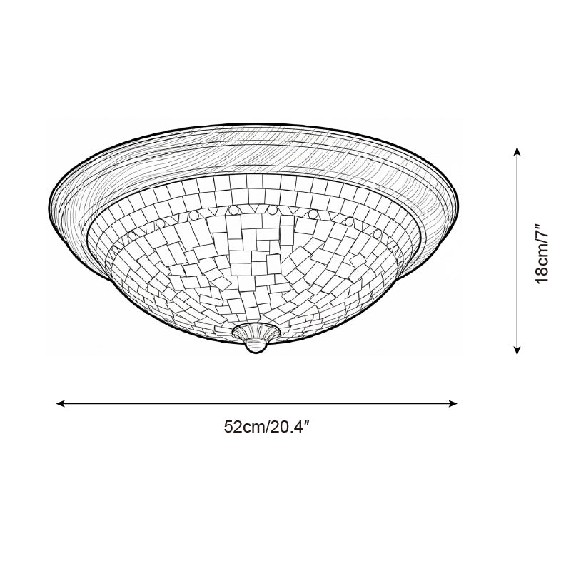 Corvielle Ceiling Lamp T1481