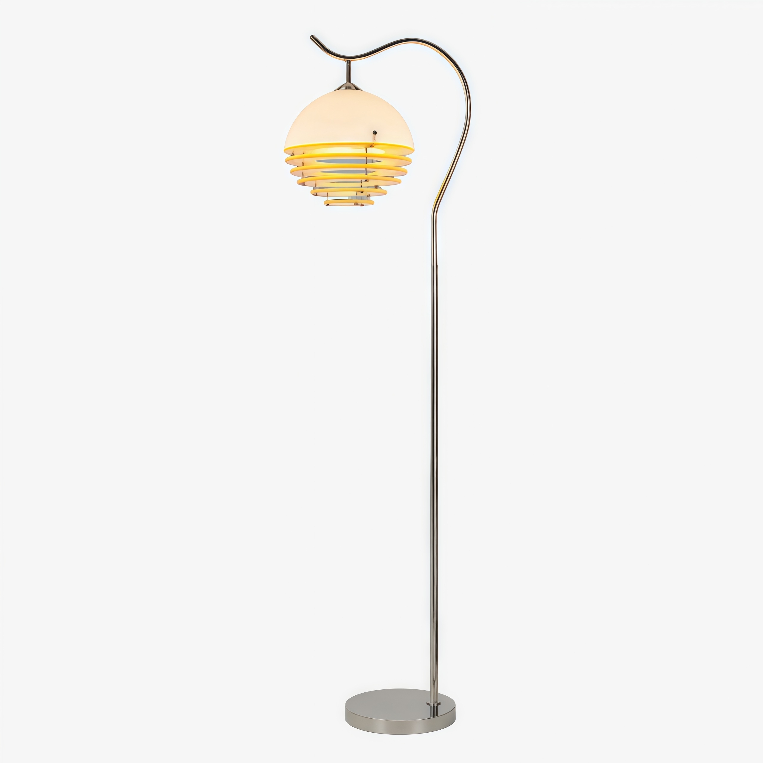 Afterglow Sunset Tiered Floor Lamp - Modern Lamp for Living Rooms G77