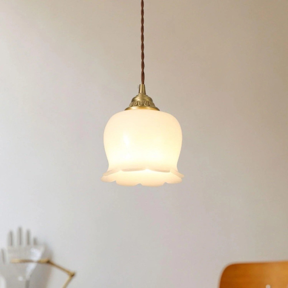 Vintage Valley Flower Pendant Light S163