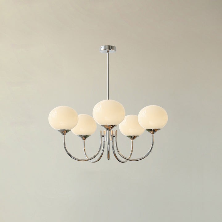 Bauhaus Glass Ball Marshmallow Chandelier S200