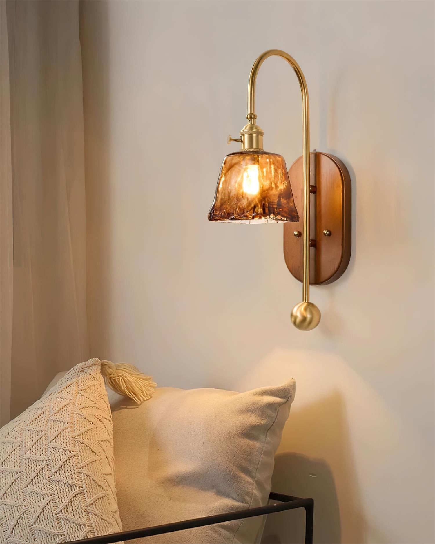 American Retro Spherical Wall Lamp M150