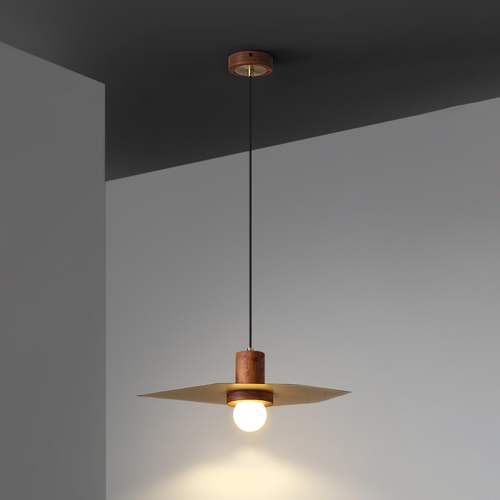 Walnut Copper Jupiter Pendant Lamp G20