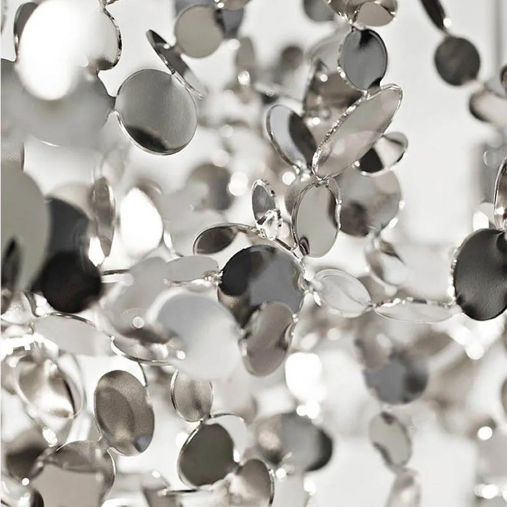 Modern Creative Decorative Leaf Stainless Steel Pendant Light M58