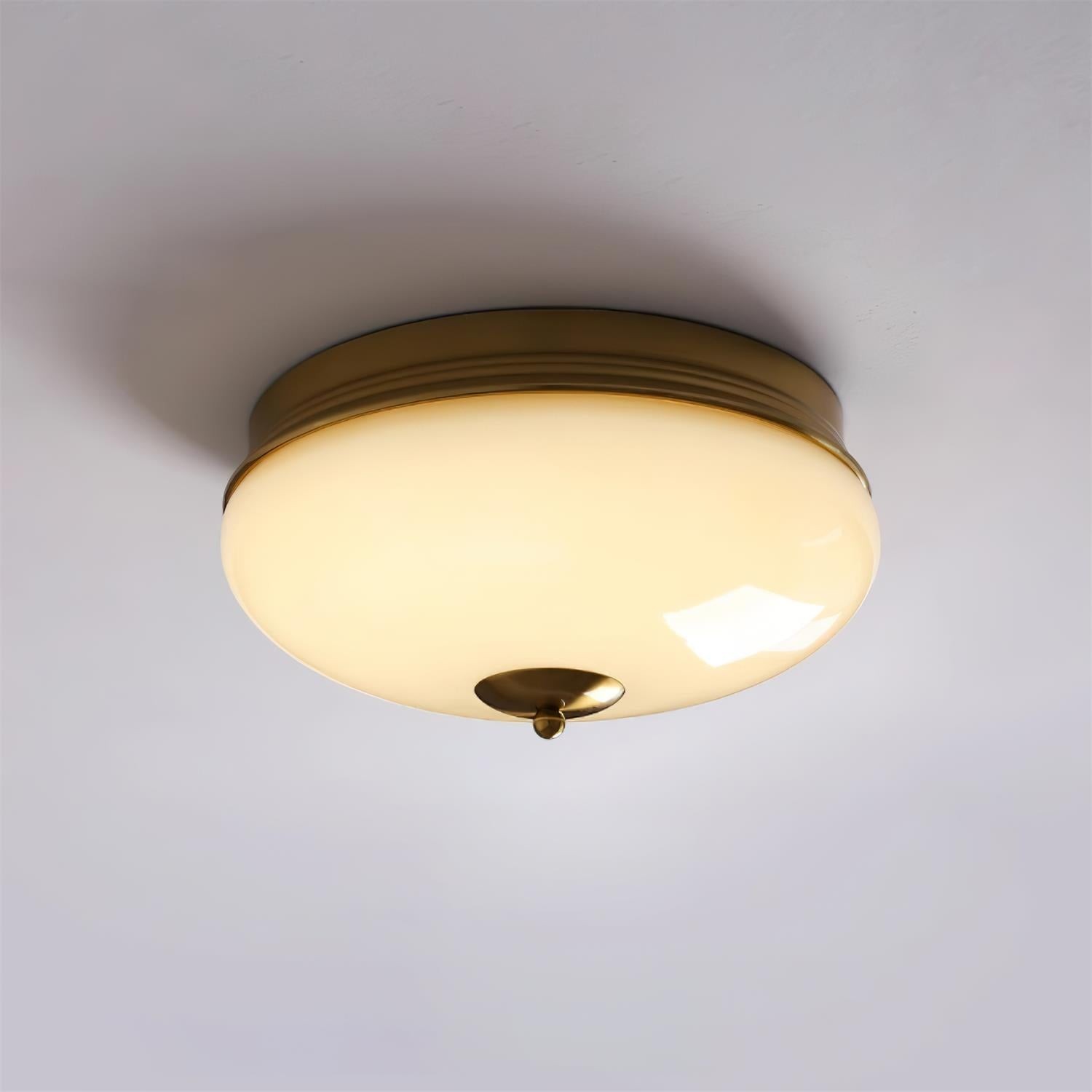European Mid Century Cream Ceiling Light M140