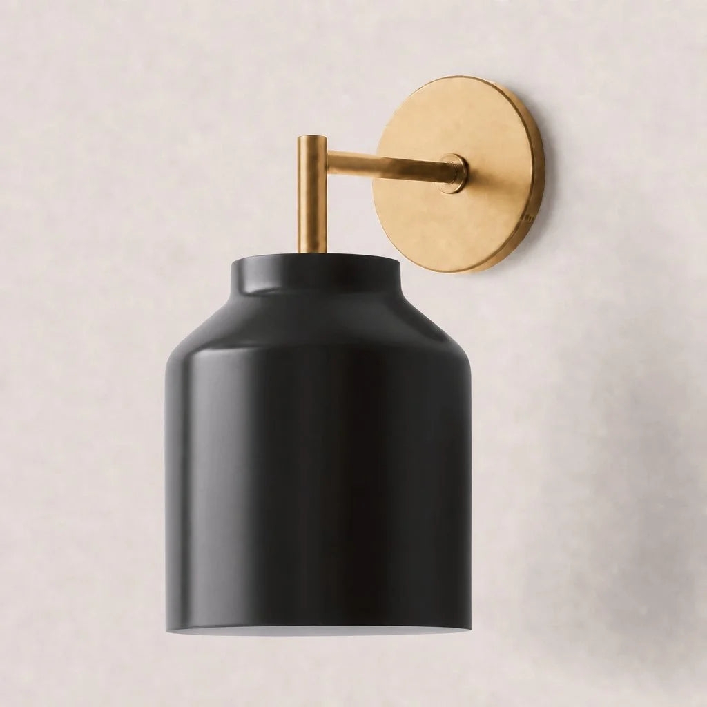 Hanton Minimalist Cylindrical Wall Sconce - Modern Lighting for Vanity T173