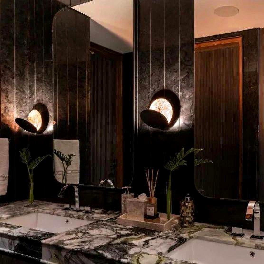 Discola Wall Lamp Metal Disc Design - Living Room Ambient Light
