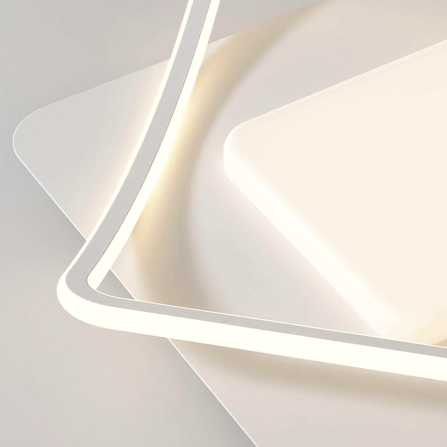 Minimalist Geometry LED Ceiling Light M438
